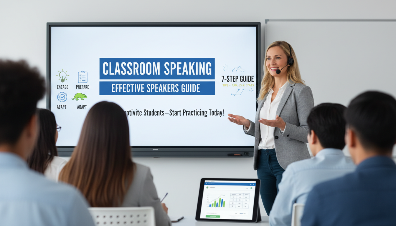 Classroom Speaking: Effective Speakers Guide
