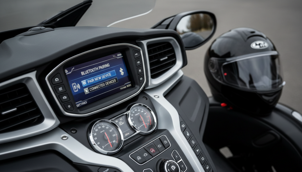 Connect 2017 Can-Am Spyder F3 Bluetooth Helmet Speakers