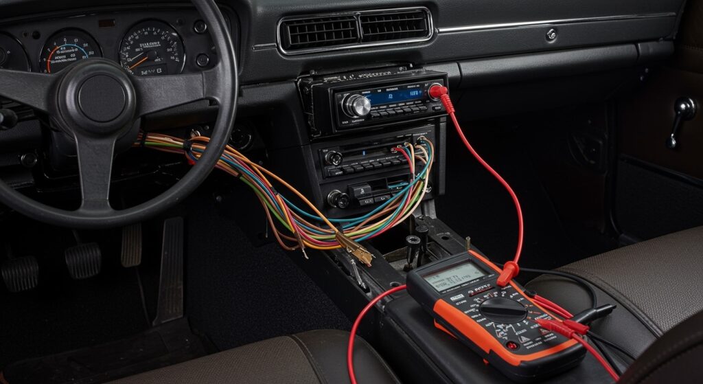 Connect AM FM Bluetooth Radio to Common Ground Speakers