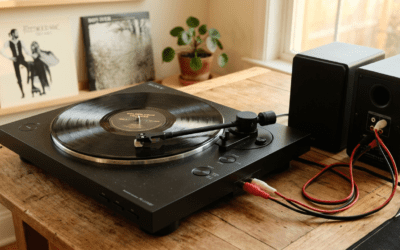 Connect Sony PS-LX310BT to Non-BT Speakers