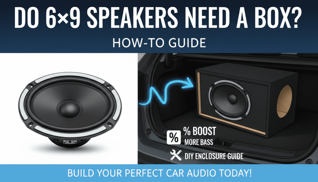 Do 6x9 Speakers Need a Box? How-To Guide