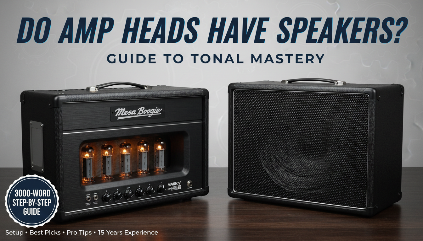 Do Amp Heads Have Speakers? Guide