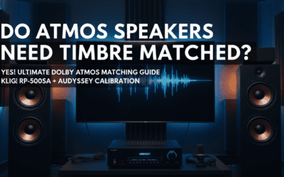 Do Atmos Speakers Need Timbre Matched?