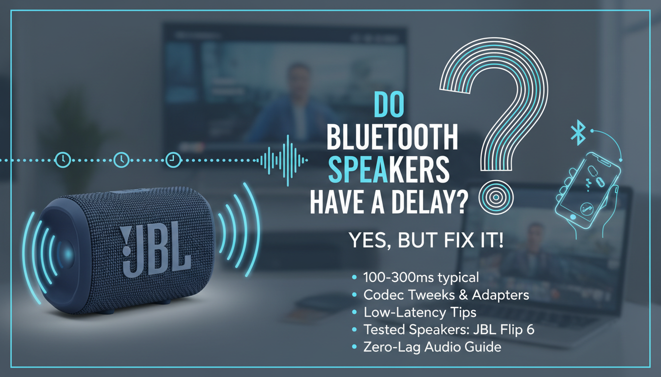 Do Bluetooth Speakers Have a Delay?