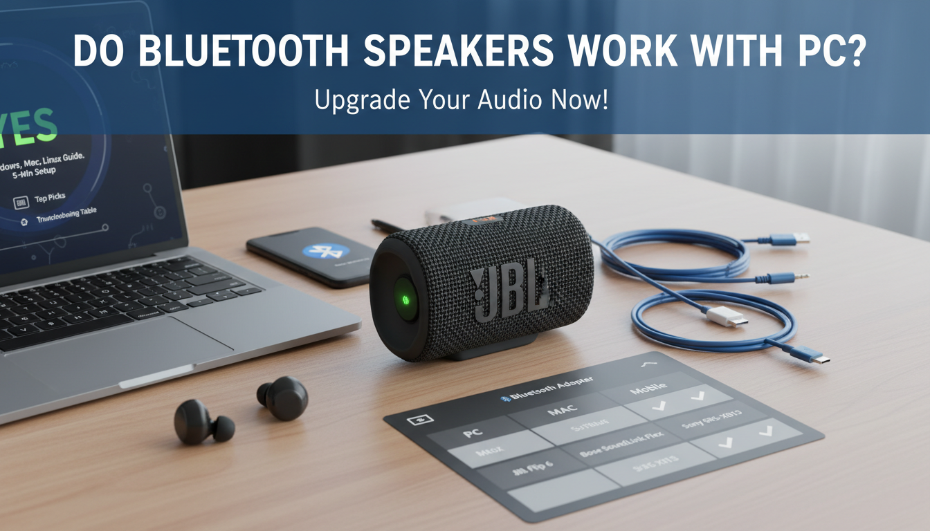 Do Bluetooth Speakers Work with PC? Do Bluetooth Speakers Work with PC?