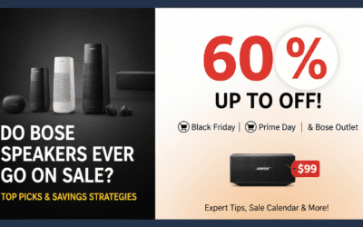 Do Bose Speakers Ever Go on Sale? Top Picks