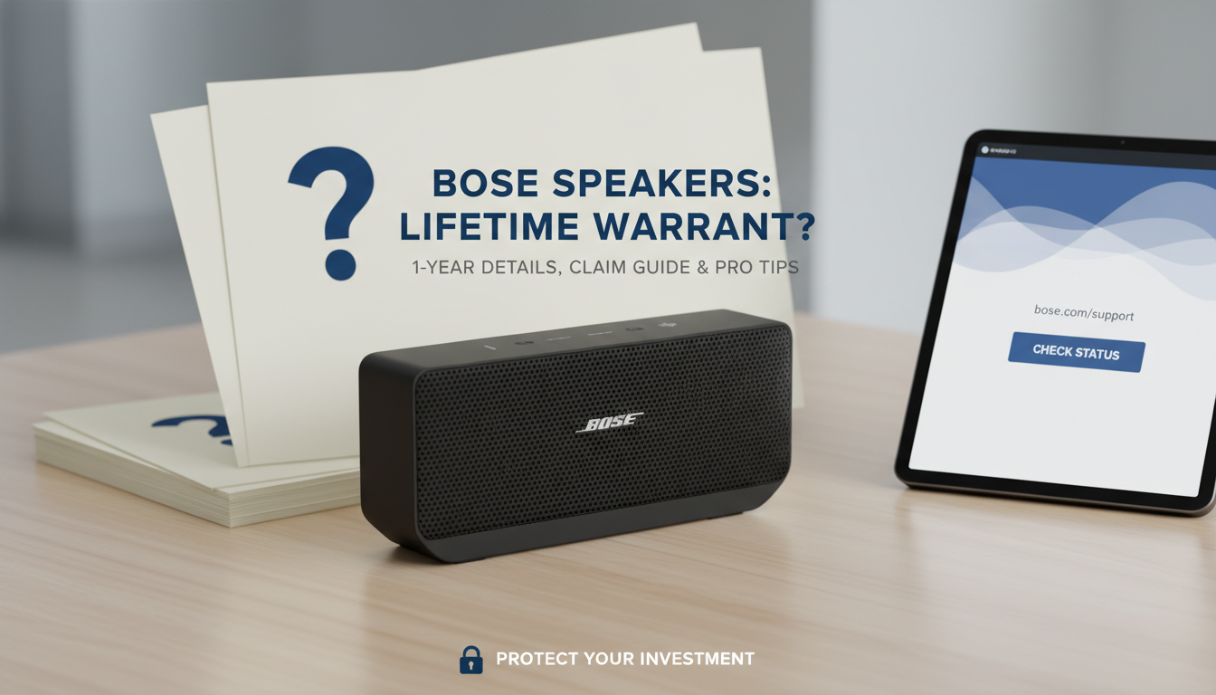 Do Bose Speakers Have a Lifetime Warranty?