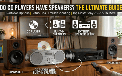 Do CD Players Have Speakers? Guide