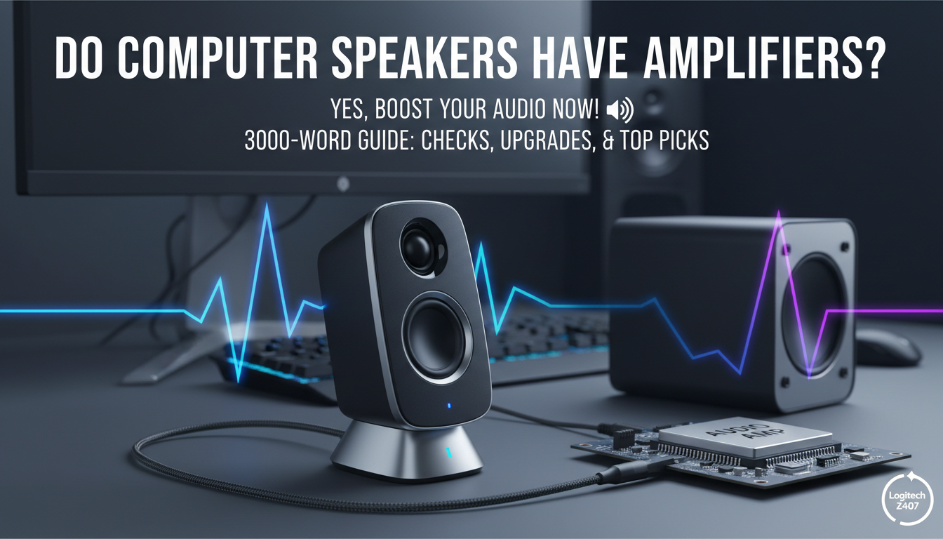 Do Computer Speakers Have Amplifiers?