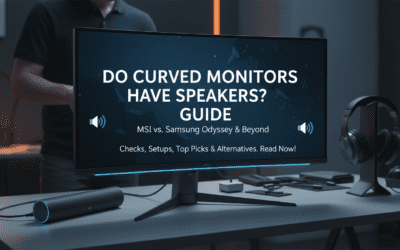 Do Curved Monitors Have Speakers? Guide