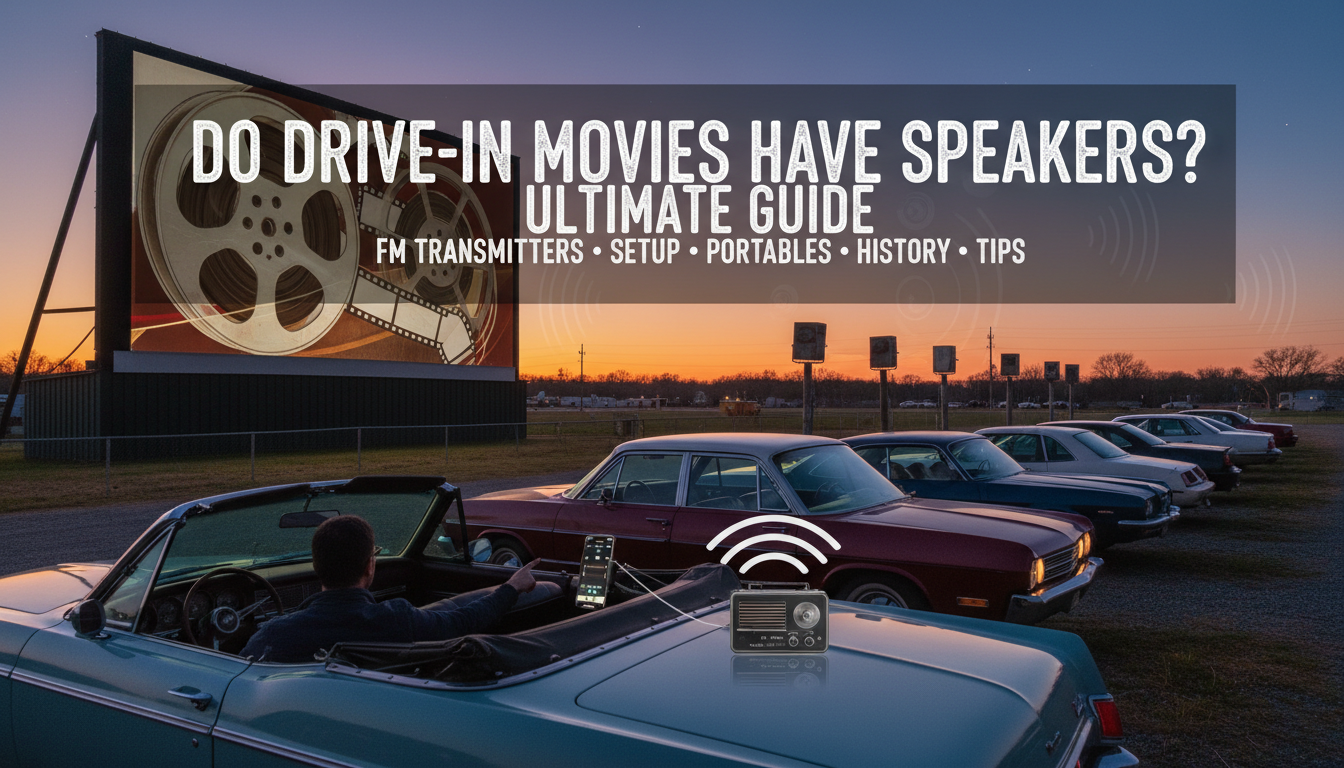 Do Drive-In Movies Have Speakers? Guide Do Drive-In Movies Have Speakers? Guide
