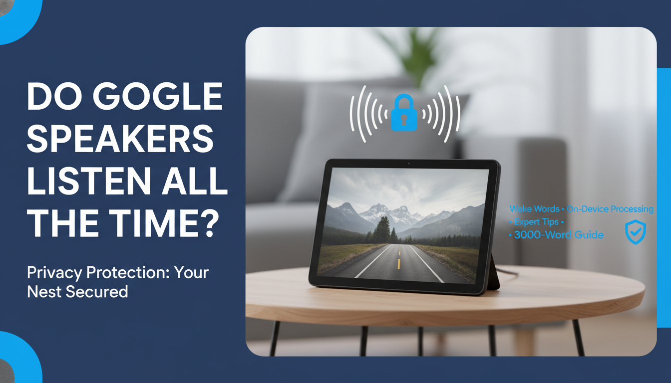 Do Google Speakers Listen All the Time?