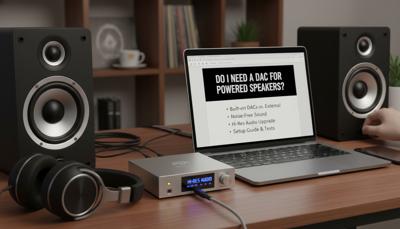 Do I Need a DAC for Powered Speakers?