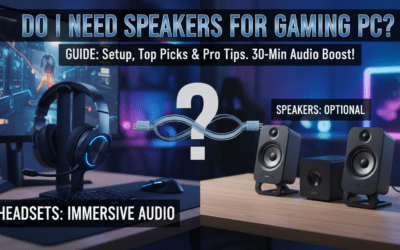 Do I Need Speakers for Gaming PC? Guide