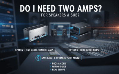 Do I Need Two Amps for Speakers & Sub?