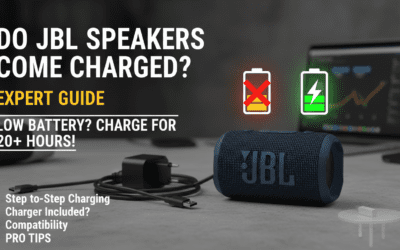 Do JBL Speakers Come Charged? Guide