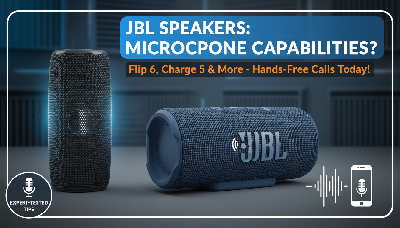 Do JBL Speakers Have a Microphone?