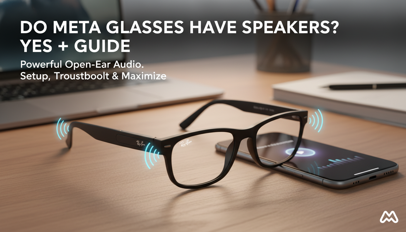 Do Meta Glasses Have Speakers? Yes + Guide Do Meta Glasses Have Speakers? Yes + Guide