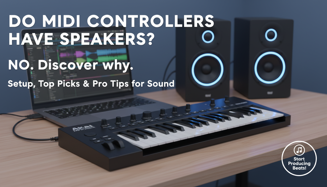 Do MIDI Controllers Have Speakers?