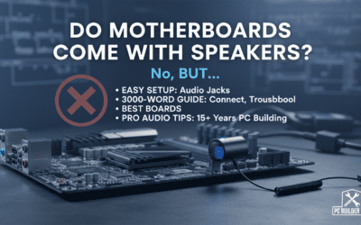 Do Motherboards Come with Speakers?