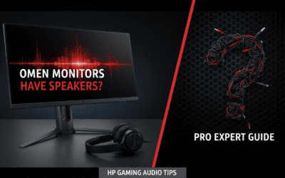 Do Omen Monitors Have Speakers? Guide