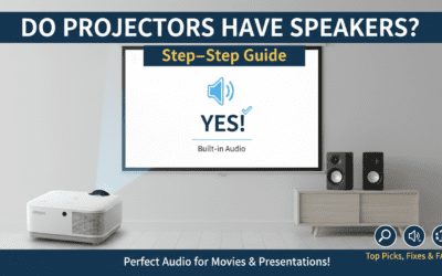 Do Projectors Have Speakers? Step-by-Step Guide