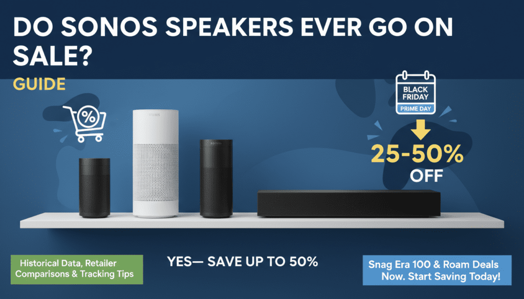 Do Sonos Speakers Ever Go on Sale? Guide