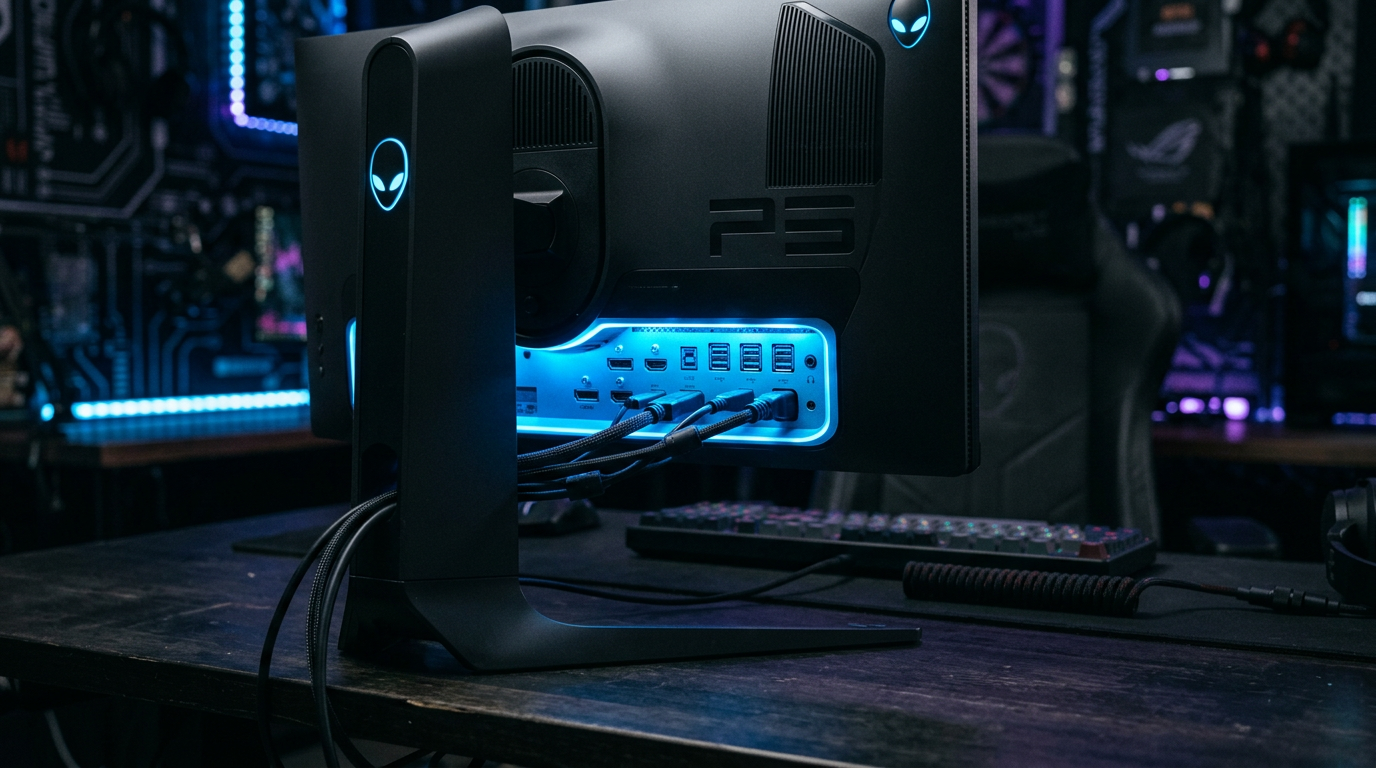 Does Alienware 25 Monitor Have Speakers?