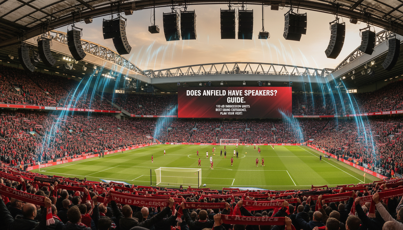 Does Anfield Have Speakers? Guide
