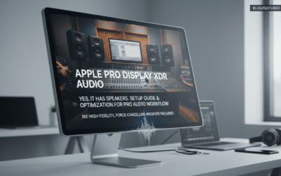 Does Apple Pro Display XDR Have Speakers?