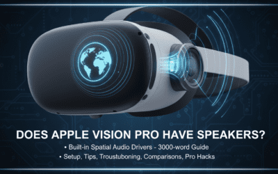 Does Apple Vision Pro Have Speakers?