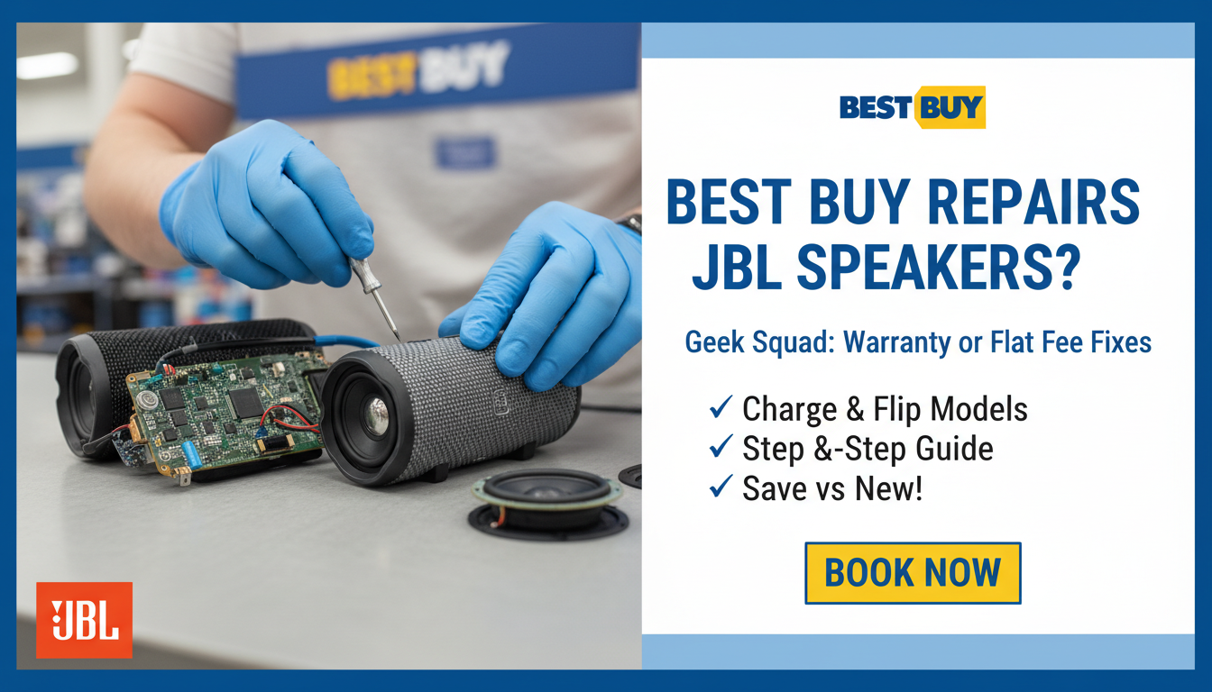 Does Best Buy Repair JBL Speakers?