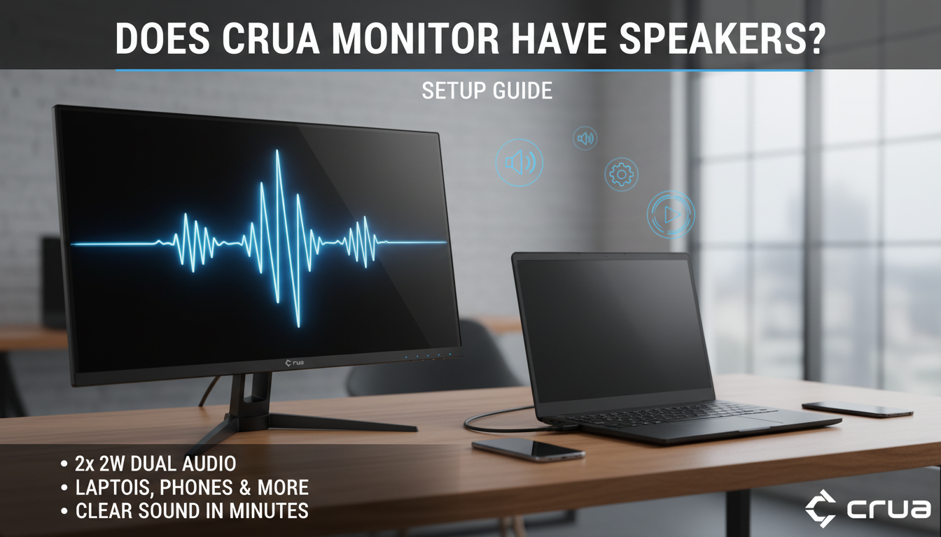 Does Crua Monitor Have Speakers? Setup Guide