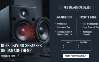 Does Leaving Speakers On Damage Them?