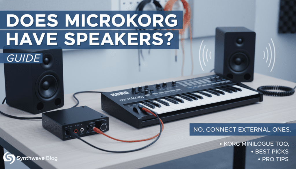 Does MicroKorg Have Speakers? Guide