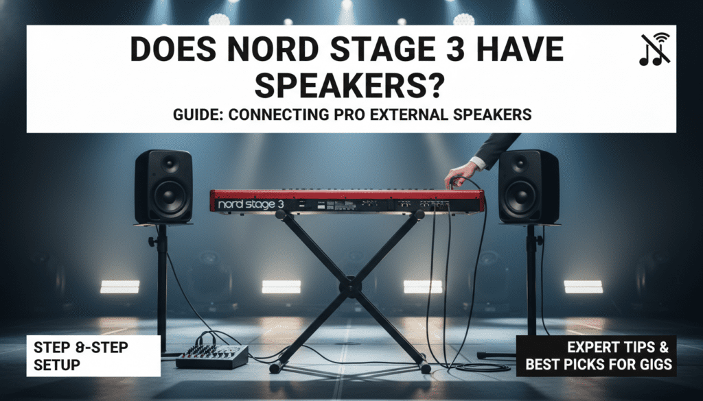 Does Nord Stage 3 Have Speakers? Guide