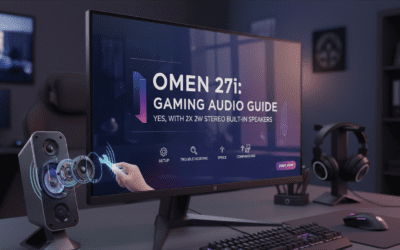 Does Omen 27i Have Speakers? Guide