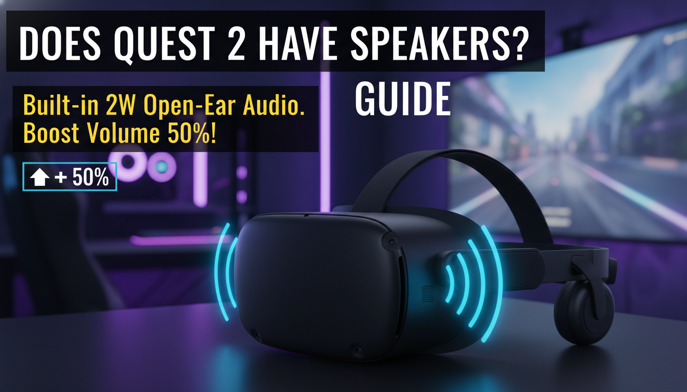 Does Quest 2 Have Speakers? Guide