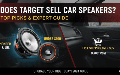 Does Target Sell Car Speakers? Top Picks