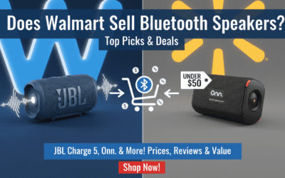 Does Walmart Sell Bluetooth Speakers? Top Picks