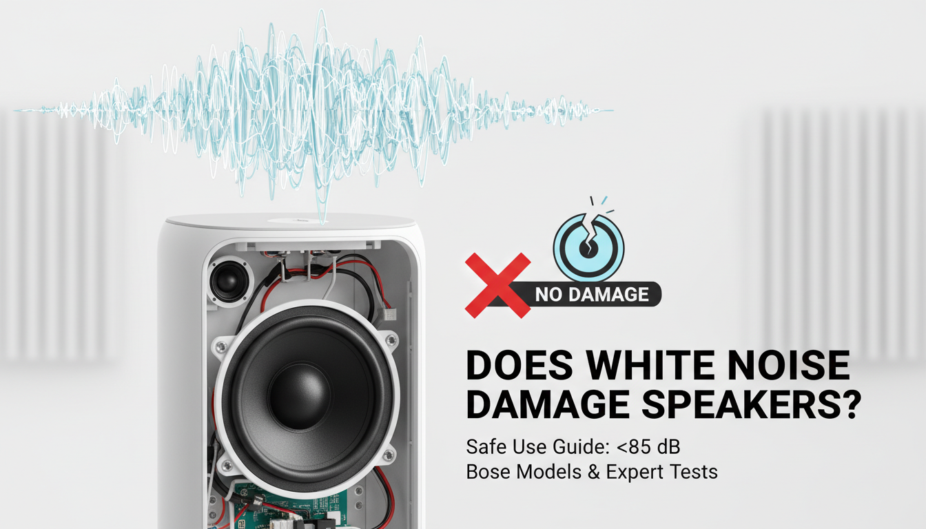 Does White Noise Damage Speakers? Does White Noise Damage Speakers?