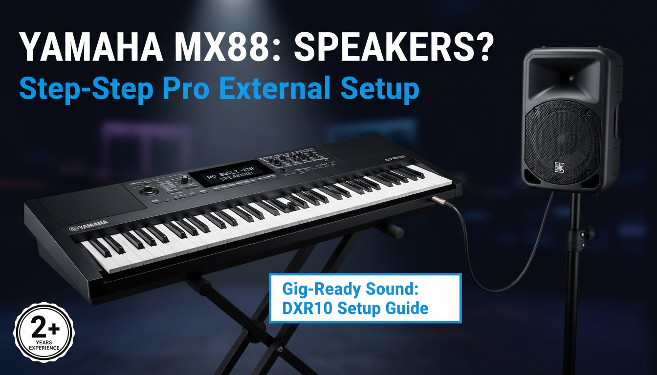 Does Yamaha MX88 Have Built-in Speakers? Does Yamaha MX88 Have Built-in Speakers?