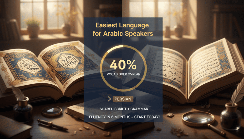Easiest Language for Arabic Speakers