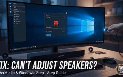 Fix Can Not Adjust Speakers After Plugging In