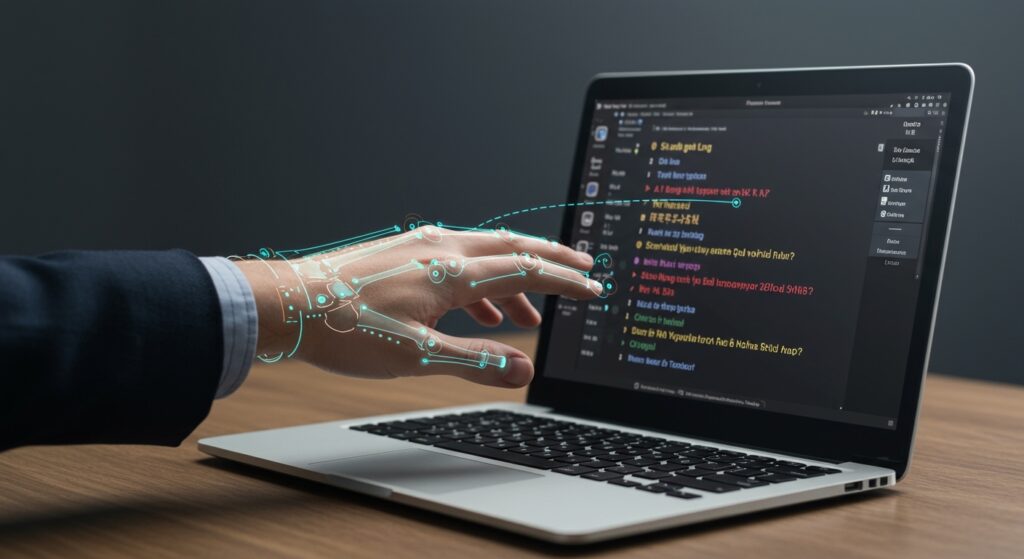 Hand Gesture Recognition System for Silent Speakers Guide