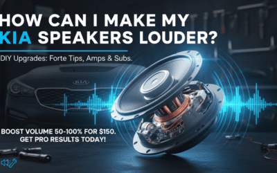 How Can I Make My Kia Speakers Louder?