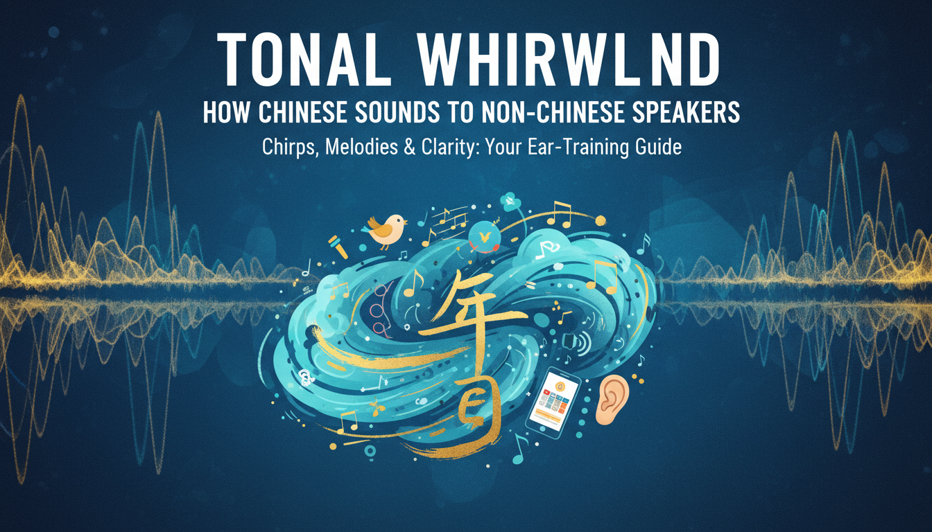 How Chinese Sounds to Non-Chinese Speakers