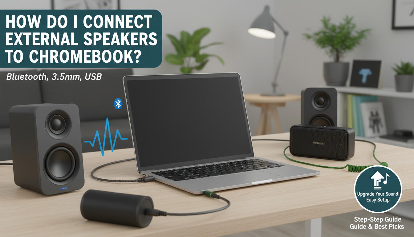 How Do I Connect External Speakers to Chromebook