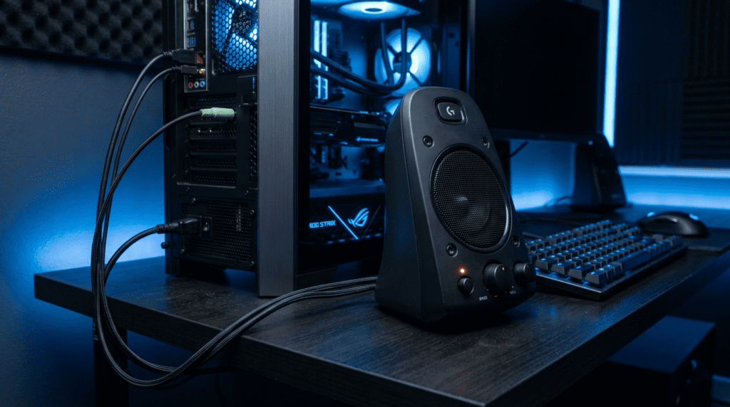 How Do I Connect Logitech Speakers to PC?