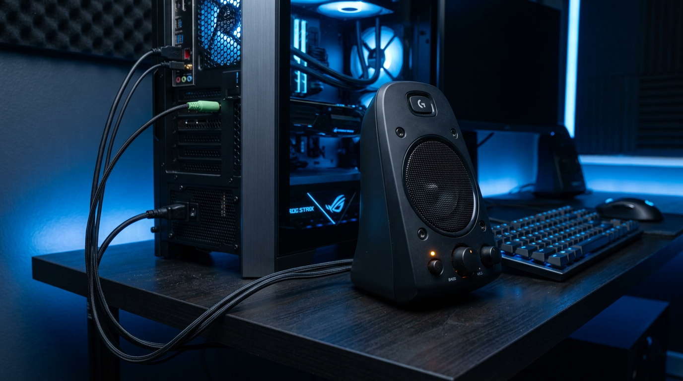 How Do I Connect Logitech Speakers to PC?